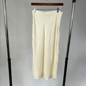 Urban Outfitters Cream Midi Skirt Resort Wear